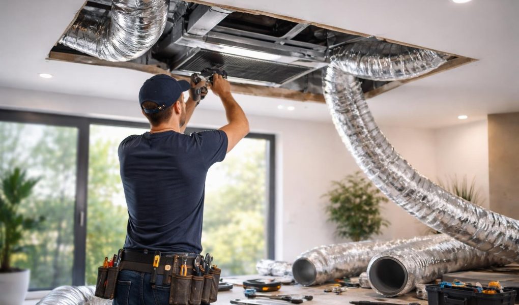 technicien-installation-climatisation-interieur-moderne