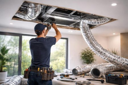 technicien-installation-climatisation-interieur-moderne