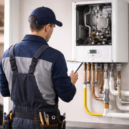 technicien-chaudiere-gaz-buanderie-moderne
