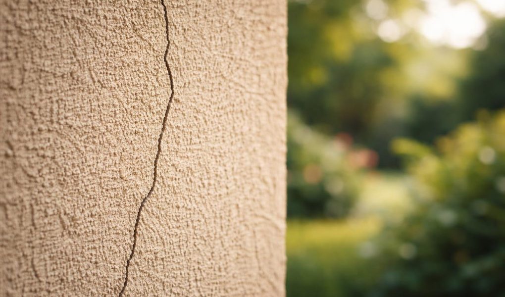 mur-fissure-enduit-jardin-verdoyant