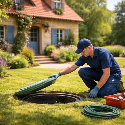 maison-campagne-technicien-uniforme-jardin