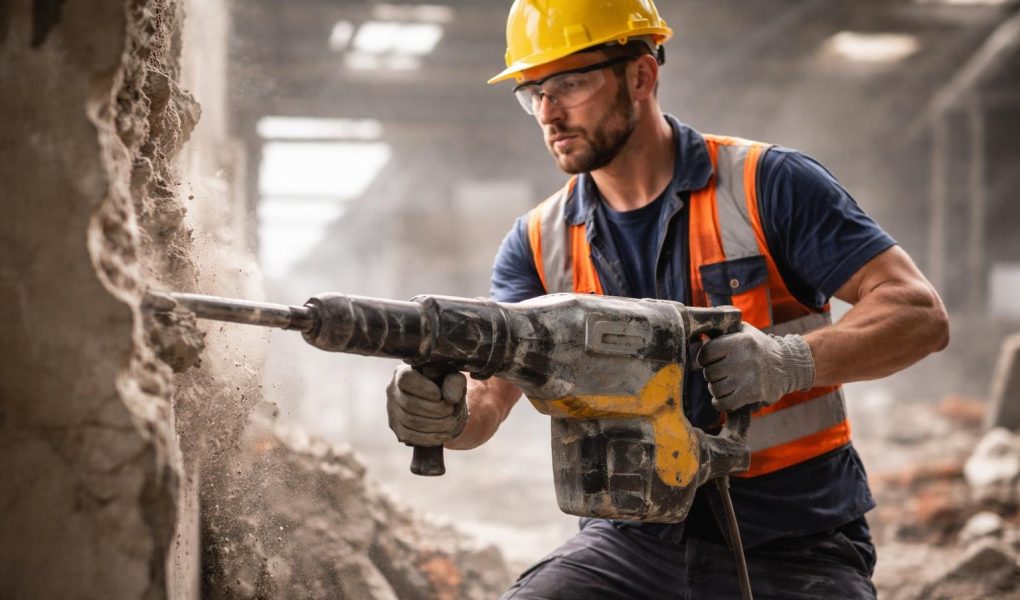 ouvrier-casque-marteau-piqueur-chantier