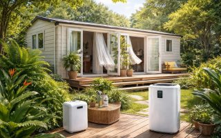 mobil-home-paysage-verdoyant-plantes-luxuriantes
